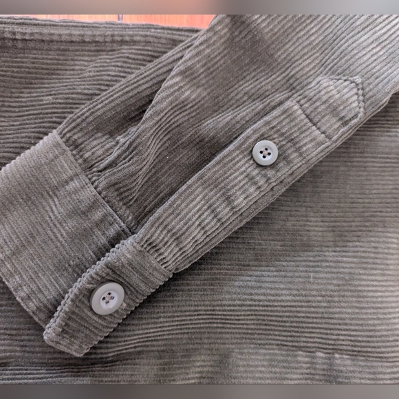 NWT Express Corduroy Chore Jacket in Green - Small - Picture 11 of 12